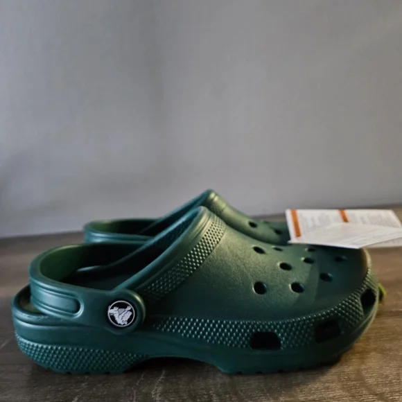 Crocs Classic Lightweight Comfort Slip-On Sandals Green Men's 4/ Women's 6 - Picture 2 of 5